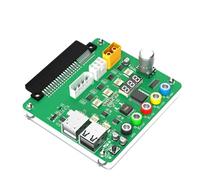 JMT 6Pin ATX Power Supply Breakout Board Acrylic Case Kit 4 x USB 2.0 Ports Compatible with Dell D750E-S1 DPS-750AB-2 A 05NF18 D750E-S6 05RHVV PSU