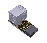 JMT 9PIN to USB 2.0 Adapter Built-in Wire-Less Mouse Keyboard Receiver for ITX Chassis Computer Motherboard with 9PIN Connector (UG2-R)