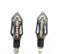 JMT Javelin LED Mini Indicator JMP Clear Glass Black Surround