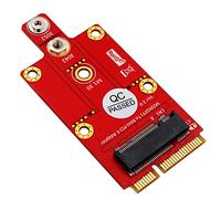 JMT M.2 NGFF Key B to Mini PCI-E Adapter Card with Screw Kit for 3G / 4G / 5G Module Support 3042/3052 Type M2 Key B Card Dimension