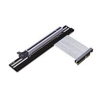 JMT PCI-E 4.0 x4 to x16 GPU Graphics Card Extension Cable 64G/BPS Extension 1U for RTX3090 RX6800xt (15cm,K23SH-TL)