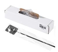 JMU 500 Dental Digital X-Ray Sensor Protective Covers, Disposable Plastic Clear Imaging & Sensor Guide Sleeves, 8" x 1 3/8"