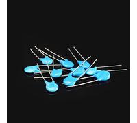 JMVLVLOA 100pcs/lot High Voltage Ceramic Capacitor kit 2KV 102K-821K 10 Values*10pcs Ceramic Capacitors Set DIY Capacitors Assortment kit 295841