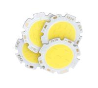JMVLVLOA 4Pcs LED Beads COB Chip Light-Emitting Diode Bridgelux Chip 3W 5W 7W 10W 2828 CRI80 Warm/Natural/White for Led Cob DIY Led Bulb(7W, White)