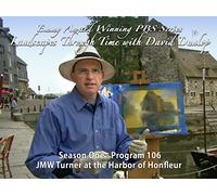 JMW Turner at the Harbor of Honfleur