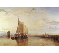 JMW Turner | The Dort packet-boat from Rotterdam becalmed | Fine Art Jigsaw Puzzle - 1000 pieces