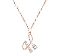 Jmwedia Best Prime Deals Letter Chain Personalised Necklace with Initial Letter Pendant Alphabet A-Z, Simple Womens Necklace 26 Jewelry, Gold Chain Name Chain Gift for Women