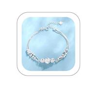 Jmwedia Leaf Shape Bracelet prime of day deals today 2025 of liquidation pallets of deal of off the day prime today 925 Sterling Silver Bracelet for Women prime early access lightning of deals today