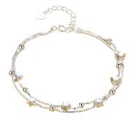Jmwedia return+pallets 1pc Elegant 925 Sterling Silver Bracelet For Women amazon+clearance+sale+today+only+clearance+sales+today+deals Simple Dainty Adjustable Bangle Bracelets amazon+returns+pallet