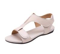Jmwedia Women's Flat Sandals Women's Sandals & Slides Open Toe Orthopedic Arch Support Slingback Casual Summer Shoes Comfortable T-Strap Walking Beach Sandal For Ladies Women