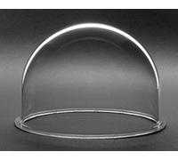 JMX Acrylic/PC CCTV Camera Dome Cover Security Camera Housing Skylight Window Pet Dog Fence Window (3.5 Inches, Transparent)