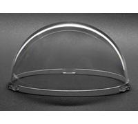 JMX Acrylic/PC CCTV Camera Dome Cover Security Camera Housing Skylight Window Pet Dog Fence Window (3 Inches, Transparent)