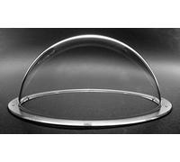 JMX Acrylic/PC CCTV Camera Dome Cover Security Camera Housing Skylight Window Pet Dog Fence Window (5 Inches, Transparent)