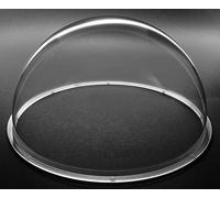 JMX Acrylic/PC CCTV Camera Dome Cover Security Camera Housing Skylight Window Pet Dog Fence Window (5.7 Inches, Transparent)