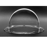 JMX Acrylic / PC CCTV Camera Housing Skylight Window (W: 3.5“ H: 2.52", Transparent)