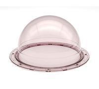 JMX Acrylic/PC CCTV Replacement Tinted Camera Dome Cover Security Camera Housing (5.6 Inches, Tawny)