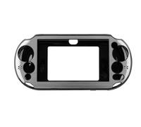 JMXLDS Replacement Aluminium Alloy Protective Hard Case Cover Shell Pouch Skin for PS Vita PSV PCH-2000 PSV 2000 Console Silver