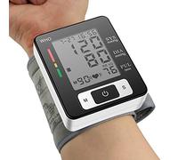 JMYSD Portable Blood Pressure Monitor Wrist for Home Use with 90 Measurement Memory Function, Adjustable Cuff Blood Pressure Machine