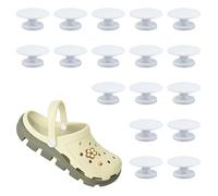 JMZLLRX Replacement Rivets for Suede Cork Clog Potato Shoes, Replacement Buttons for Beach Shoes, Replacement Parts, White
