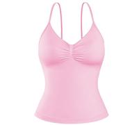 JN JANPRINT Longline Sports Bras for Women Running Top Padded Open Back Seamless Workout Gym Yoga Crop Top