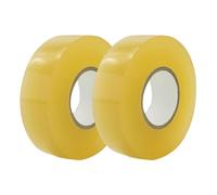 JNAWA 2Pcs Hockey Tape HandleTape Clear Multipurpose Tape Self-Adehesive Grip Tape SportsGear for Badminton Grip Ping pong Racket Golf Pole,2.5cm*25m