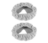 JNAWA 2Pieces Mask Cushion Covers Grey Convenient Nasal Mask Liners Reusable Nasal Covers Soft Positive Pressure Mask Cushions for Reducing Indentation