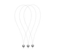 JNAWA 3 Pieces Nano Rings Loop Threader Tool Hair Extensions Tool Micro Loop Nano Beads Styling Accessories for Fitting Nano Ring Hair Feather Extensions