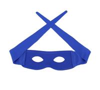 JNAWA Halloween Ninja Style Face Mask Adjustable Half Masks Masquerade Eye Mask Party Cosplay Props Hero Dress up Accessories for Kids Adult Batman (Blue)
