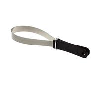JNAWA Horse Hair Brush - Black Dual Sided Blade Shedding Tool, Stainless Steel Riding Horse Sweat Scraper for Grooming