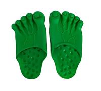 JNAWA Jumbo Feet Covers,Green Giant Shoe Covers Funny Slippers,Big Foot Realistic Costume for Halloween Party Accessories Masquerade Props