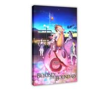 JNBDR Anime Beyond The Boundary 1 Canvas Poster Bedroom Decor Sports Landscape Office Room Decor Gift Frame: 12x18inch(30x45cm)