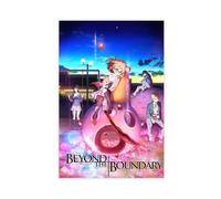 JNBDR Anime Beyond The Boundary 1 Canvas Poster Wall Art Decor Print Picture Paintings for Living Room Bedroom Decoration Unframe: 16x24inch(40x60cm)