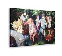 JNBDR Anime Beyond The Boundary 3 Canvas Poster Wall Art Decor Print Picture Paintings for Living Room Bedroom Decoration Frame: 16x24inch(40x60cm)