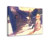 JNBDR Anime Beyond The Boundary 5 Canvas Poster Wall Art Decor Print Picture Paintings for Living Room Bedroom Decoration Frame: 12x18inch(30x45cm)