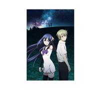 JNBDR Anime Brynhildr in The Darkness 1 Canvas Poster Bedroom Decor Sports Landscape Office Room Decor Gift Unframe: 20x30inch(50x75cm)