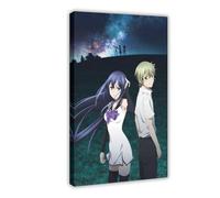 JNBDR Anime Brynhildr in The Darkness 1 Canvas Poster Bedroom Decor Sports Landscape Office Room Decor Gift Frame: 16x24inch(40x60cm)