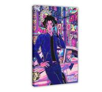 JNBDR Anime Devilman Crybaby Akira Fudo 2 Canvas Poster Wall Art Decor Print Picture Paintings for Living Room Bedroom Decoration Frame: 24x36inch(60x90cm)