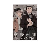 JNBDR Anime Fugō Keiji Balance Unlimited 3 Canvas Poster Bedroom Decor Sports Landscape Office Room Decor Gift Unframe: 12x18inch(30x45cm)