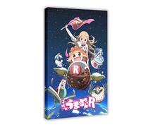 JNBDR Anime Himouto! Umaru-chan 6 Canvas Poster Bedroom Decor Sports Landscape Office Room Decor Gift Frame: 16x24inch(40x60cm)