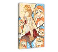JNBDR Anime Himouto! Umaru-chan 7 Canvas Poster Bedroom Decor Sports Landscape Office Room Decor Gift Frame: 24x36inch(60x90cm)