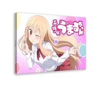 JNBDR Anime Himouto! Umaru-chan Doma Umaru 1 Canvas Poster Wall Art Decor Print Picture Paintings for Living Room Bedroom Decoration Frame: 12x18inch(30x45cm)