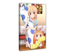 JNBDR Anime Himouto! Umaru-chan Doma Umaru 3 Canvas Poster Wall Art Decor Print Picture Paintings for Living Room Bedroom Decoration Frame: 12x18inch(30x45cm)
