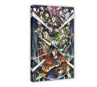 JNBDR Anime Kaiji Ultimate Survivor 1 Canvas Poster Bedroom Decor Sports Landscape Office Room Decor Gift Frame: 20x30inch(50x75cm)