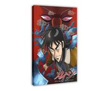 JNBDR Anime Kaiji Ultimate Survivor 3 Canvas Poster Wall Art Decor Print Picture Paintings for Living Room Bedroom Decoration Frame: 24x36inch(60x90cm)
