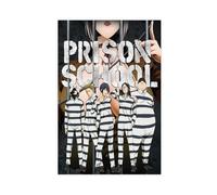 JNBDR Anime Prison School 2 Canvas Poster Bedroom Decor Sports Landscape Office Room Decor Gift Unframe: 12x18inch(30x45cm)