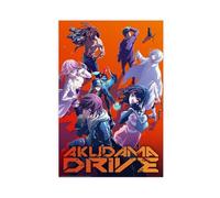 JNBDR Japanese Anmie Akudama Drive 1 Canvas Poster Wall Art Decor Print Picture Paintings for Living Room Bedroom Decoration Unframe: 20x30inch(50x75cm)