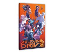 JNBDR Japanese Anmie Akudama Drive 1 Canvas Poster Wall Art Decor Print Picture Paintings for Living Room Bedroom Decoration Frame: 16x24inch(40x60cm)
