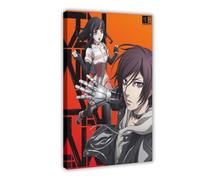 JNBDR Japanese Anmie Akudama Drive 2 Canvas Poster Wall Art Decor Print Picture Paintings for Living Room Bedroom Decoration Frame: 24x36inch(60x90cm)
