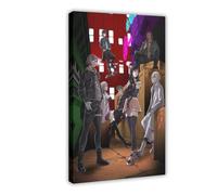 JNBDR Japanese Anmie Akudama Drive 4 Canvas Poster Bedroom Decor Sports Landscape Office Room Decor Gift Frame: 12x18inch(30x45cm)