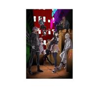 JNBDR Japanese Anmie Akudama Drive 4 Canvas Poster Wall Art Decor Print Picture Paintings for Living Room Bedroom Decoration Unframe: 12x18inch(30x45cm)